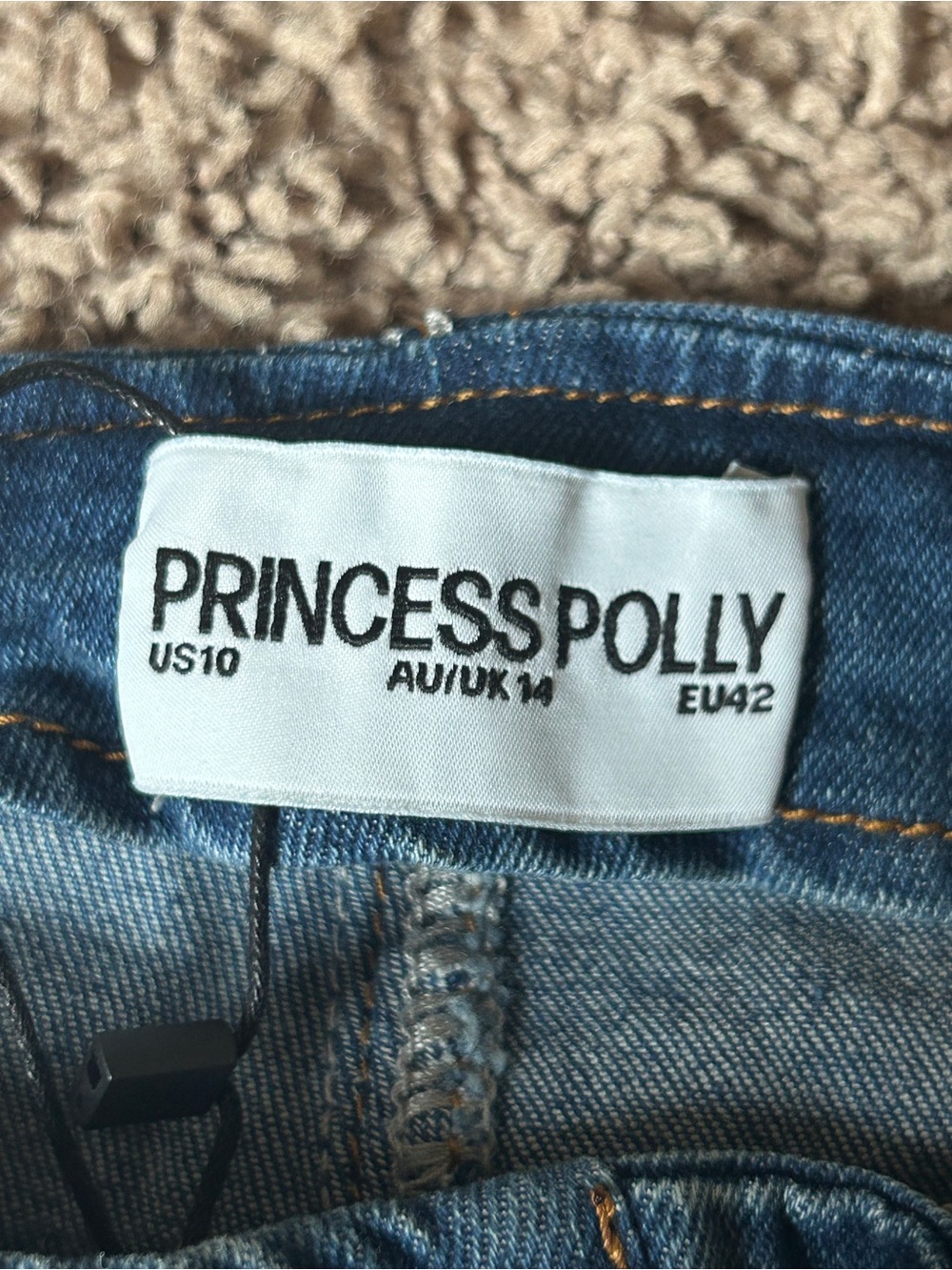Princess Polly Denim Mini Skirt - Picture 3 of 5